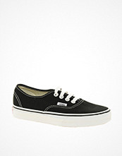 Vans Authentic Classic Black and White Lace Up Trainers