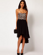 Opulence England Jewelled Bodice Hi Lo Dress