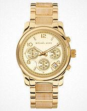 Michael Kors Cream & Gold Chronograph Watch
