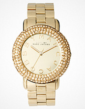 Marc By Marc Jacobs Marc by Marc Gold Diamante Detailed Watch