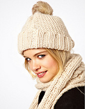 ASOS Fur Pom Beanie