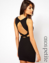 ASOS PETITE Exclusive Bodycon Dress With Low Cross Back