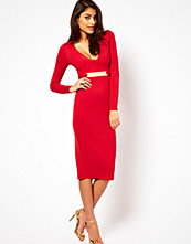 ASOS Bodycon Dress With Gold Belt