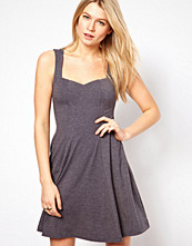 ASOS Sleeveless Skater Dress With Sweetheart Neck