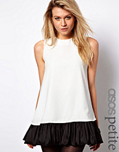 ASOS PETITE Exclusive Swing Dress With Ruffle Hem
