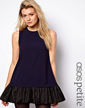 ASOS PETITE Exclusive Swing Dress With Ruffle Hem