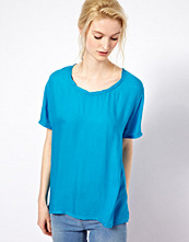 American Vintage T-Shirt with Twisted Neckline