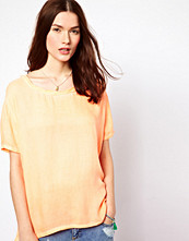 American Vintage T-Shirt with Twisted Neckline