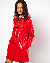ASOS Rain Mac With Metal Clasps