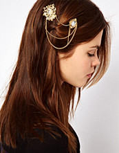 ASOS Double Stone Hair Brooches