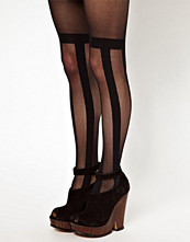 House of Holland For Pretty Polly Stripe Over The Knee Tights