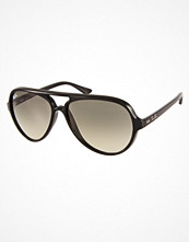 Ray-Ban Black Plastic Aviator Sunglasses