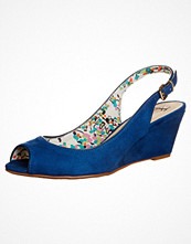 Anna Field Peeptoes Blått