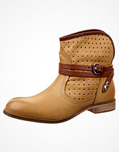 Manas Design Cowboy- / Bikerstövletter Brunt
