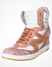Bronx Höga sneakers Brunt