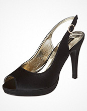 Victoria Delef Peeptoes Svart