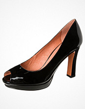 Carma Shoes Peeptoes Svart