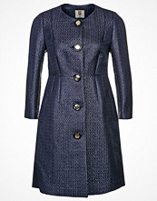 Orla Kiely RAFFIA COLLARLESS COAT Blått