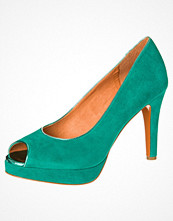 Carma Shoes Peeptoes Grönt