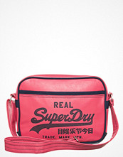 Superdry ALUMNI MINI BAG Ljusrosa