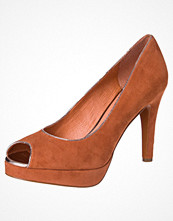 Carma Shoes Peeptoes Orange