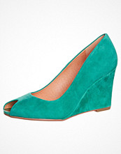 Carma Shoes Peeptoes Grönt