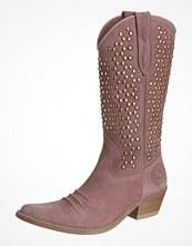 Kentuckys Western Cowboy- / Bikerboots Ljusrosa