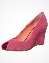 Carma Shoes Peeptoes Ljusrosa