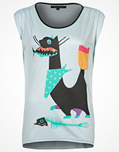 st-martins T-shirt med tryck Turkos