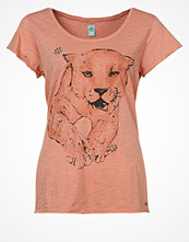 Replay T-shirt med tryck Orange