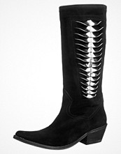 Kentuckys Western Cowboy- / Bikerboots Svart