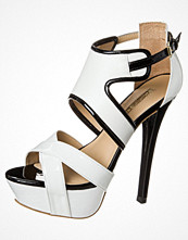 Buffalo Sandaletter Vitt