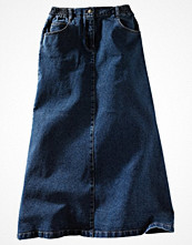 John Baner Jeanswear Jeanskjol i stretch, lång