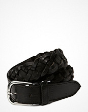 Pieces Adelyn Leather Braided Jeans Belt