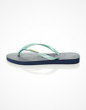 Havaianas Havaianas: Slim logo systemet marin aqua