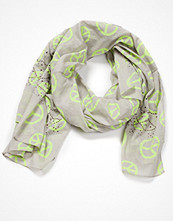 Culture Berlin Scarf Dark Sand/ Neon Green