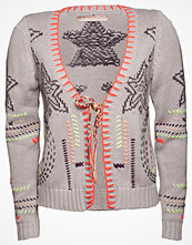 Culture Calanga Knit Cardigan Grey Combo