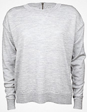 Dagmar Love Knitted Sweater Grey Melange