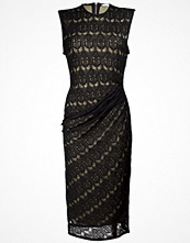 Dagmar Eleonora Lace Knit Dress Black (Army green lin)