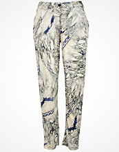 Dagmar Nella Jersey Crepe Trouser Marble Print