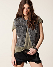 Only Jada Dnm Short Waistcoat