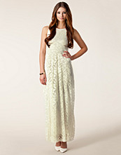 Lili London Lace Open Back Maxi Dress