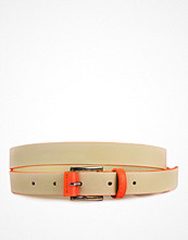 French Connection Neon Pop Leather Belt