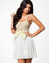 Club L Pleated Bow Dress