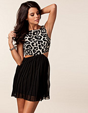 Ax Paris Printed Cut Out Dress
