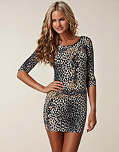 Ax Paris Animal Scarf Print Dress