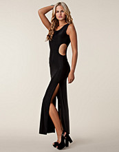 Ax Paris Cut Out Slinky Maxi Dress