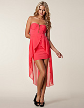 Ax Paris Strapless Drop Back Dress