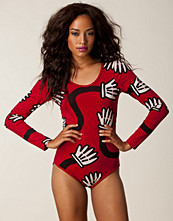 Lazy Oaf Spaghetti Hands Bodysuit