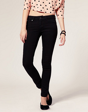 ASOS Supersoft Black Skinny Jeans